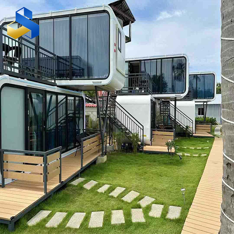 High-Quality, Multi-Size Prefabricated Pod Fully Furnished Villa