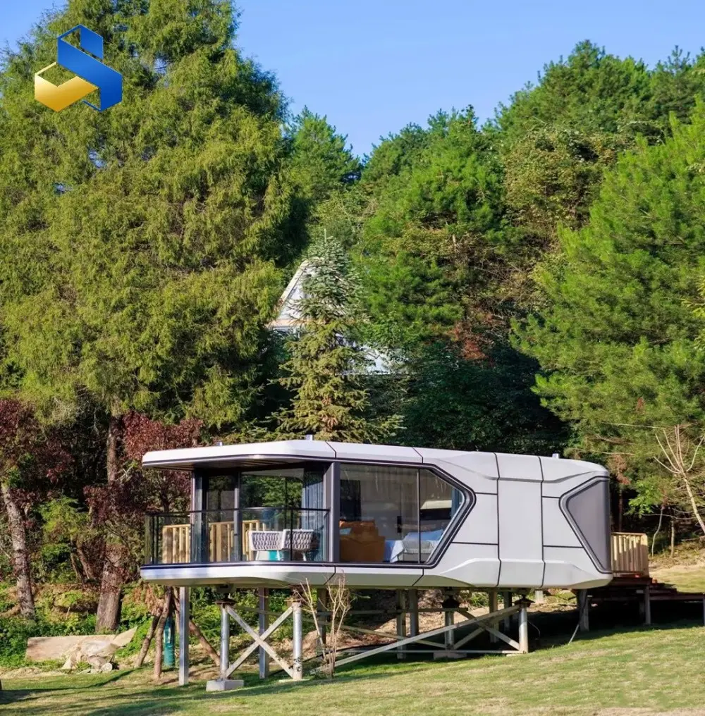 Mini rumkapselhus – Kompakt, bærbart og futuristisk mikrobo