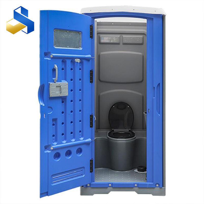Outdoor small mobile prefabricated portable toilet