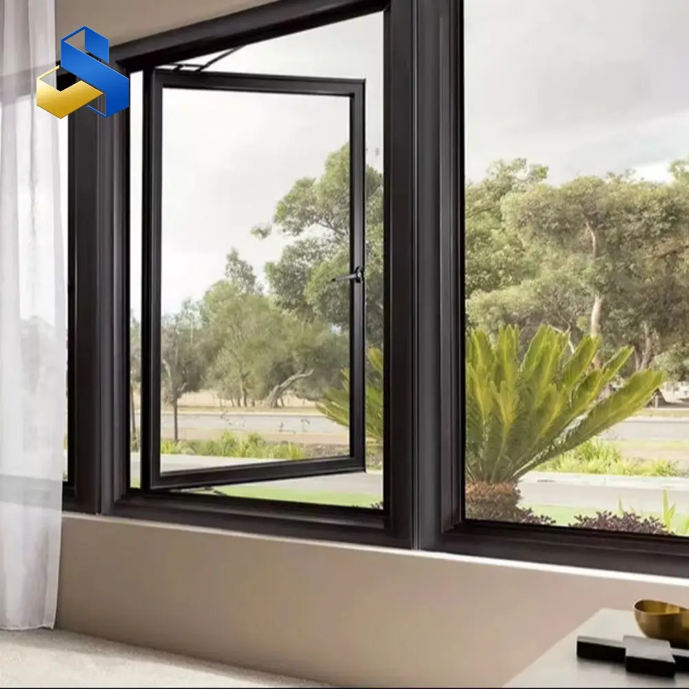 หน้าต่างสีดำ – กระจกภายนอกและภายในที่ทันสมัย เรียบหรู พร้อมดีไซน์พรีเมียม