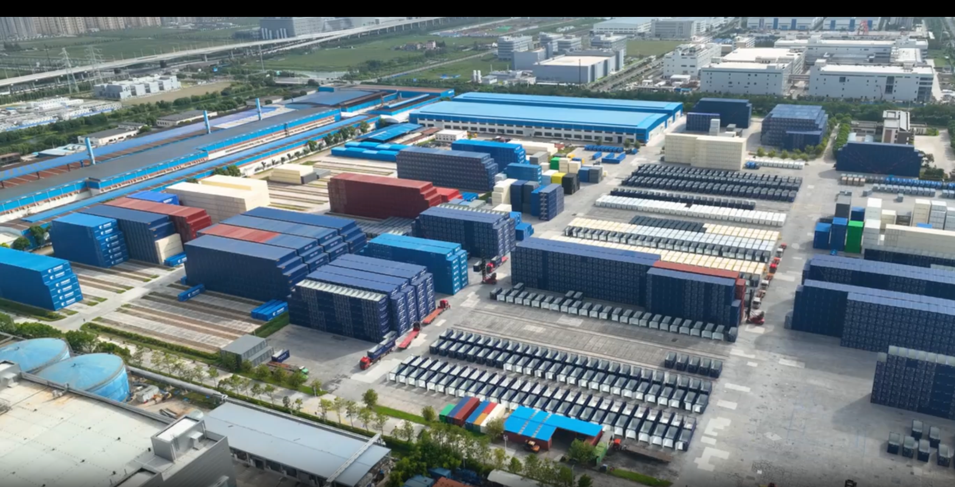 Container House Factory Display