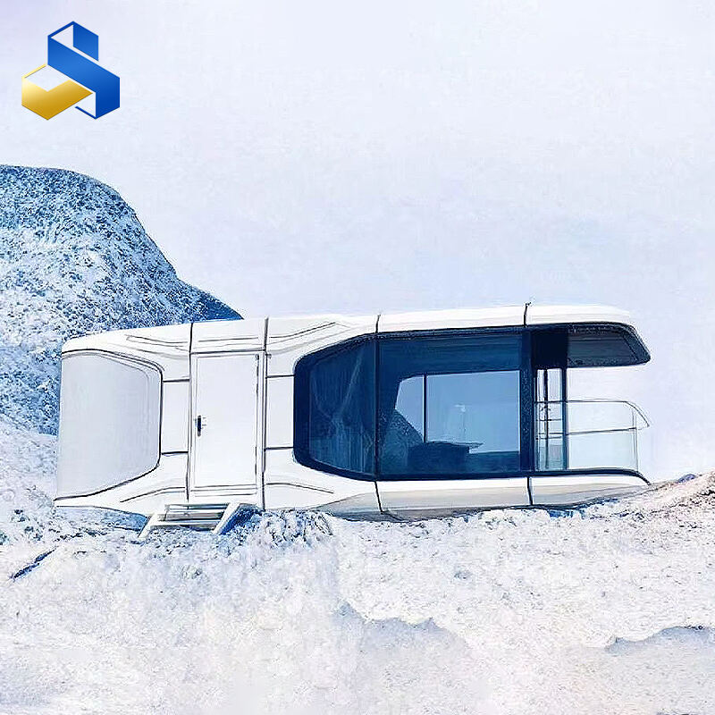 Customize various styles of space capsule container villas