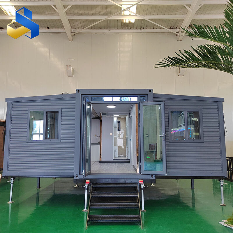 Prefabricated foldable container prefabricated hotel houses