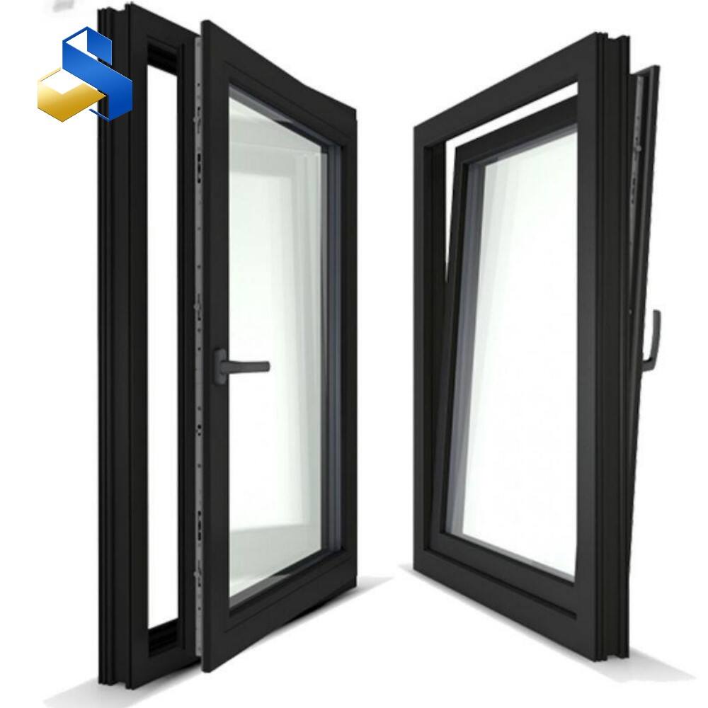 Customizable prefabricated wooden container house window glass