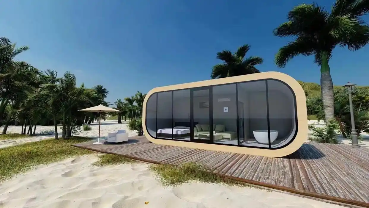 Our company has partnered with tourism and hospitality businesses to create a trendy Apple Pod Cabin Campground.