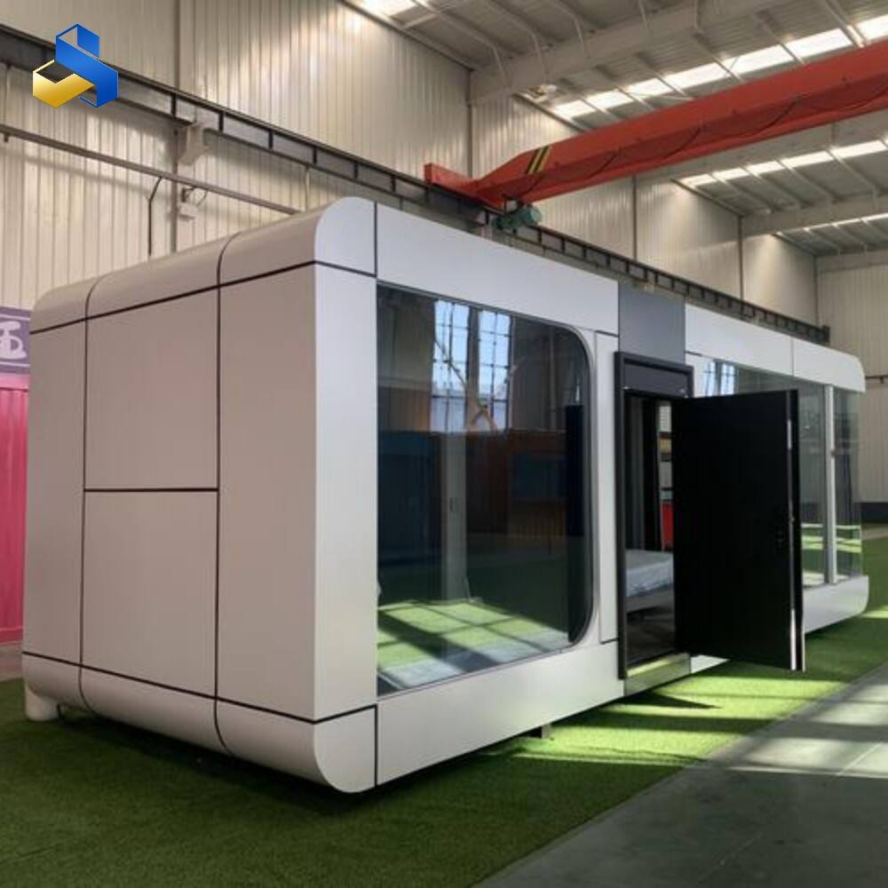 Modulat Tiny Homes Steel Container for Hotel or Villa Prefab Houses for Sale