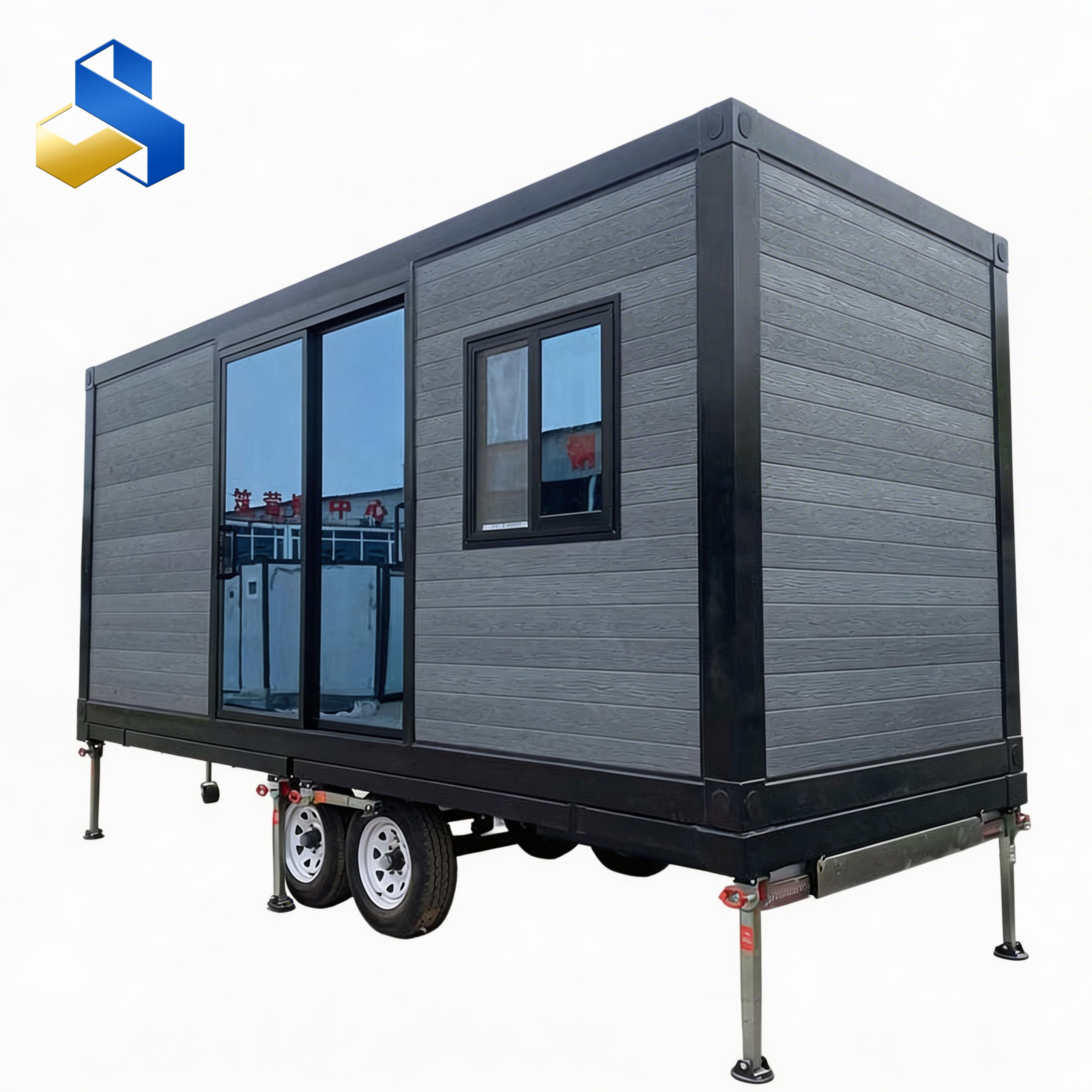 Various models of prefabricated trailer container houses