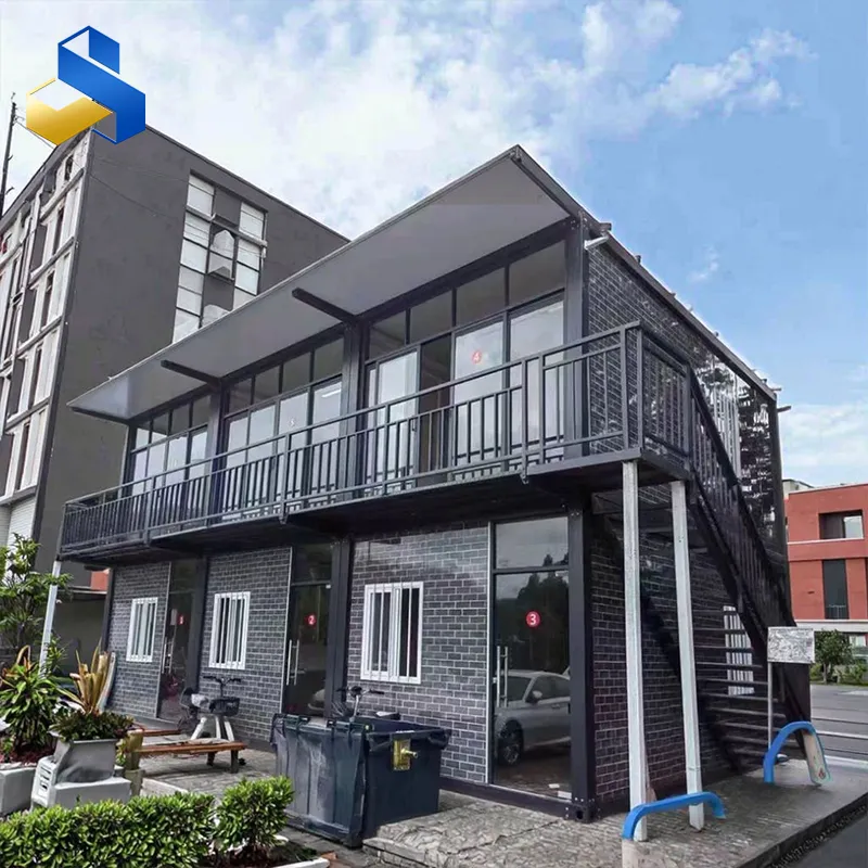 Udvidelig Containerhus | Pladsbesparende Hus der Udvider sig på Kommando