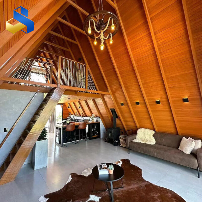 Customized Triangular Modular Log Cabins