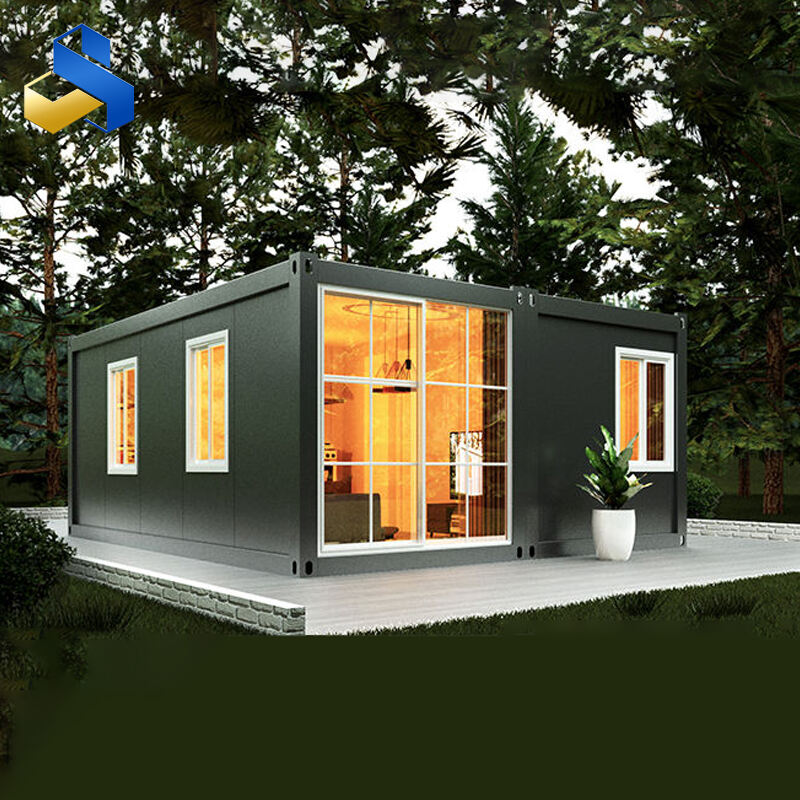 Customizable modular container houses in various sizes