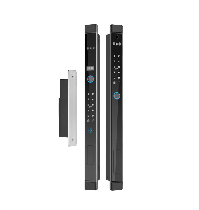 J09S Fully-automatic Dual Sided 3D Facial Recognition IP66 Waterproof Thermal Break Aluminum Smart Lock