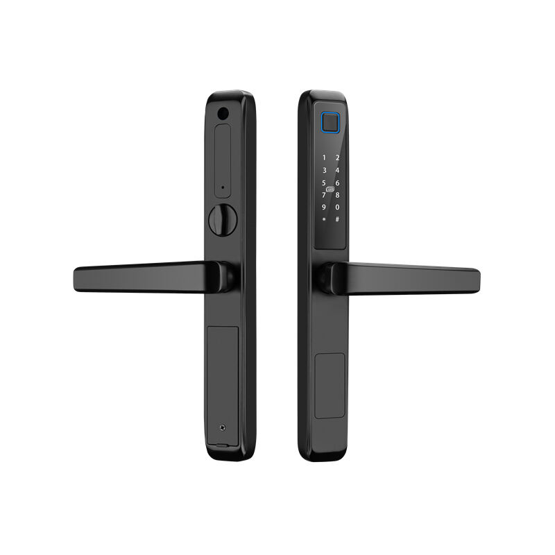 J01 Semi-automatic IP66 Waterproof Thermal Break Aluminum Smart Lock
