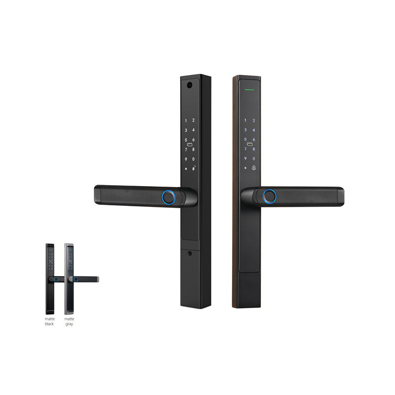 S2S Semi-automatic Dual Sided IP66 Waterproof Thermal Break Aluminum Smart Lock