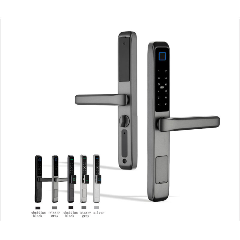 J01 Semi-automatic IP66 Waterproof Thermal Break Aluminum Smart Lock