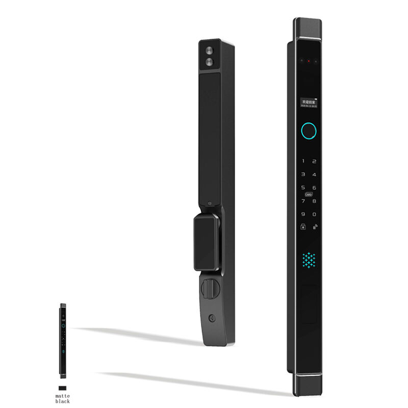 J09 Fully-automatic 3D Facial Recognition IP66 Waterproof Thermal Break Aluminum Smart Lock
