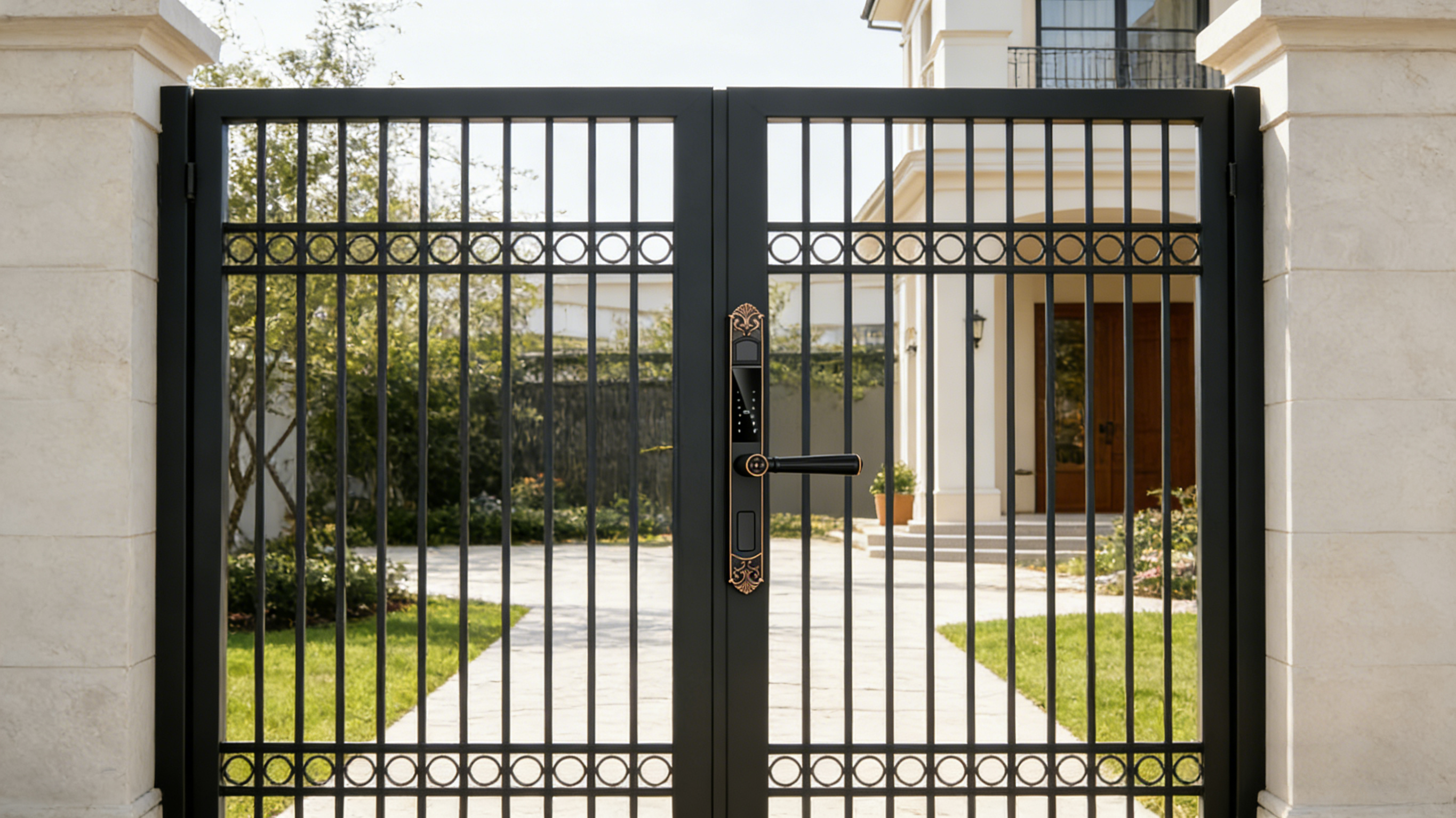 villa large home security how to build your first line of defense with smart locks-1