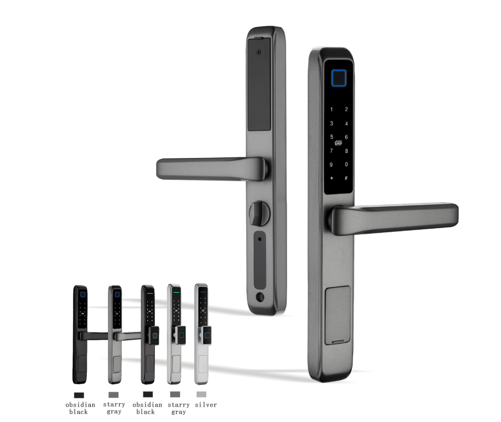 J01 Serratura intelligente semiautomatica IP66 impermeabile in alluminio con rottura termica