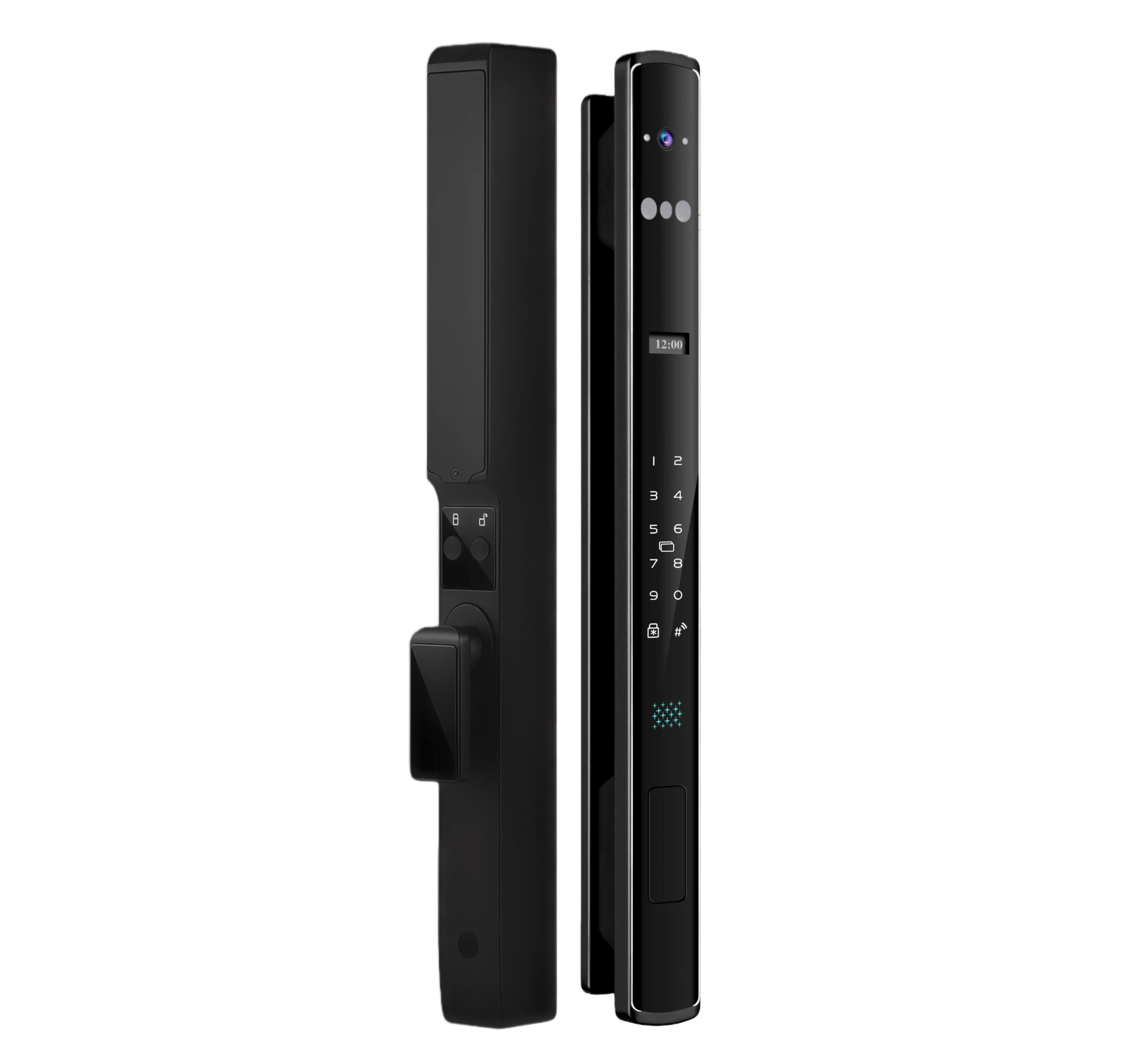 J15 Fully-automatic 3D Facial Recognition IP66 Waterproof Thermal Break Aluminum Smart Lock