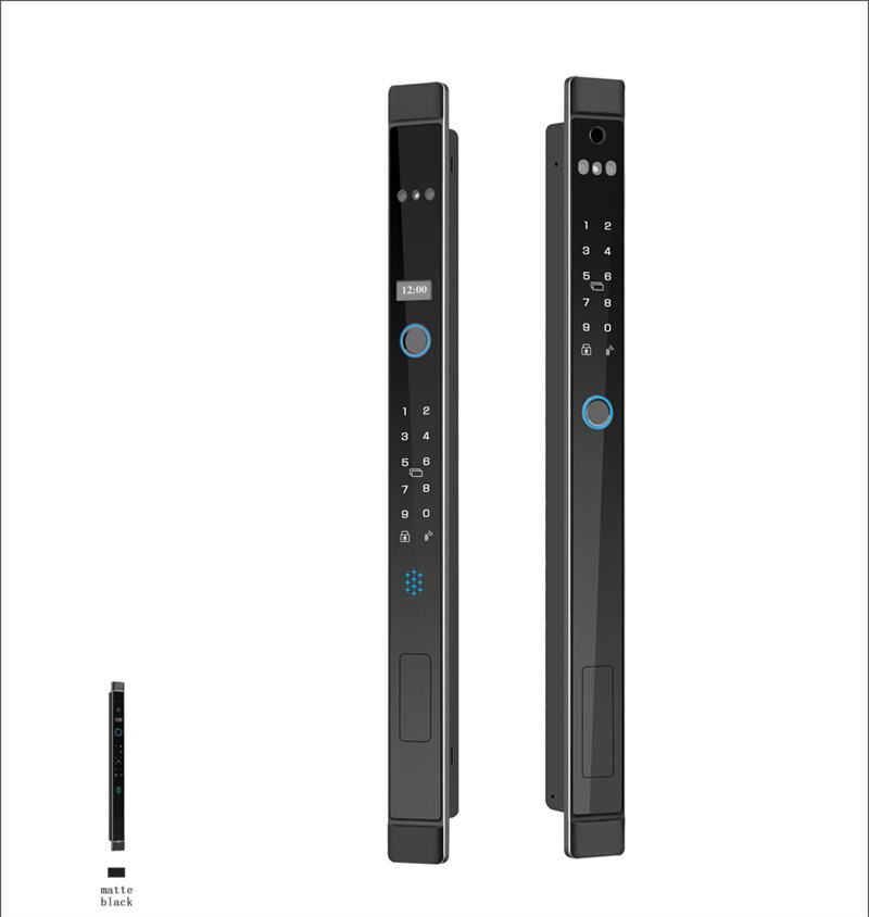 J09S Fully-automatic Dual Sided 3D Facial Recognition IP66 Waterproof Thermal Break Aluminum Smart Lock