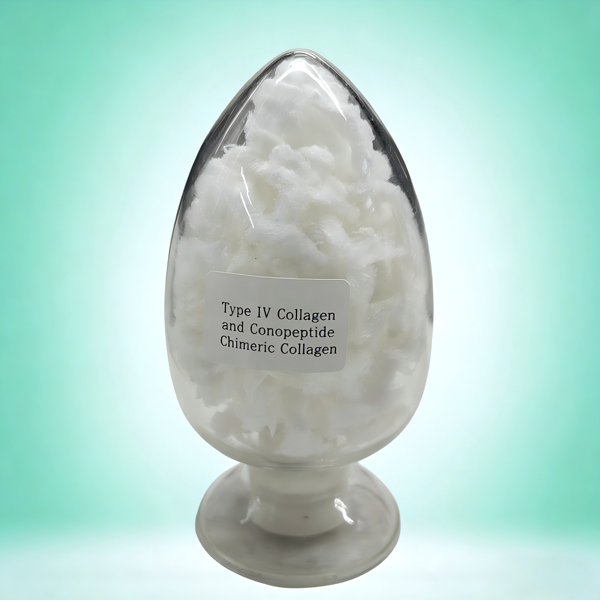 Type IV Collagen and Conopeptide Chimeric Collagen