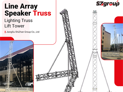 Line Array Speaker Truss Lifting Tower Manufactured by JiangSu ShiZhan Group Co., Ltd