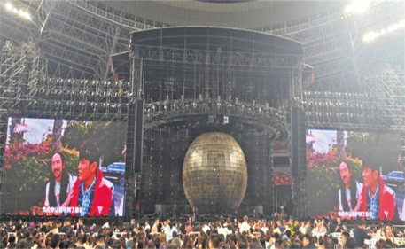 Jay Chou's Concert Large-scale Roof Project
