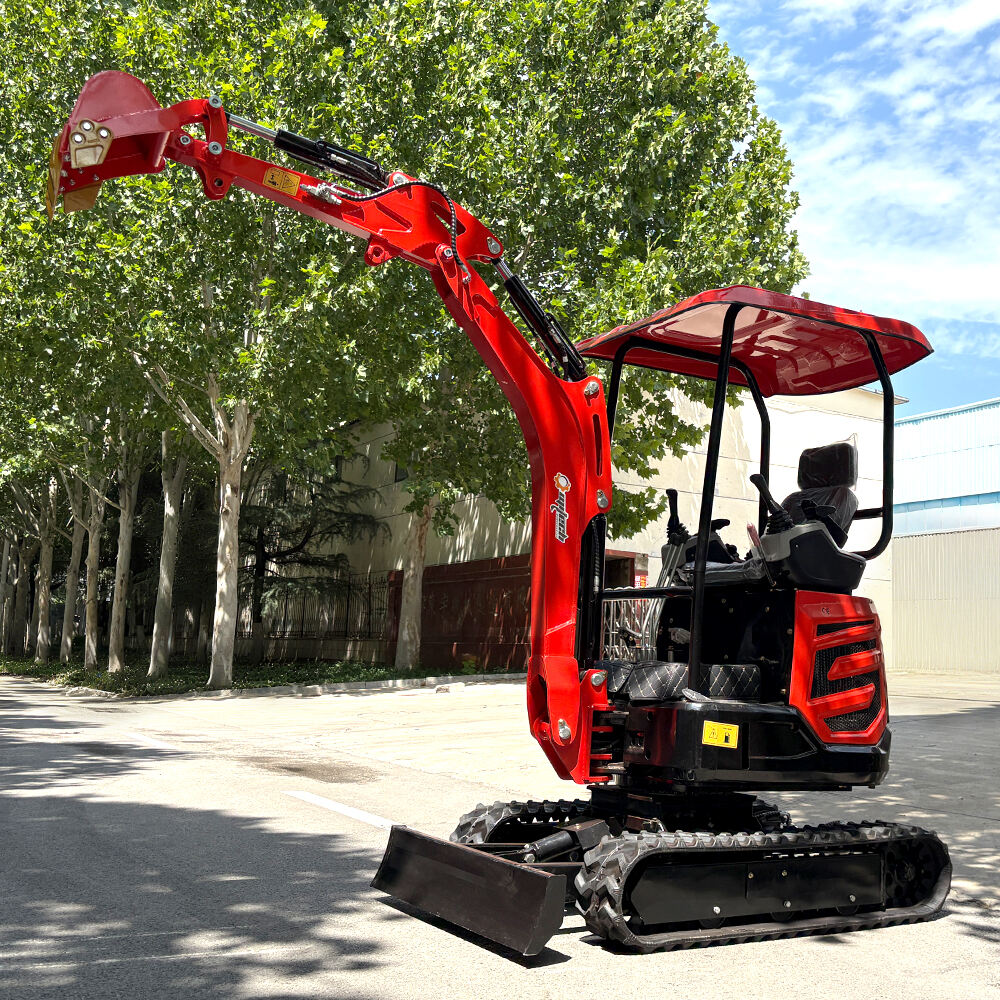 საშუალო ზომის ექსკავატორი