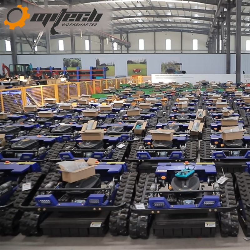 Omida Secures Major Export Deal: 100 Units RC Lawn Mowers Headed to Euro Market