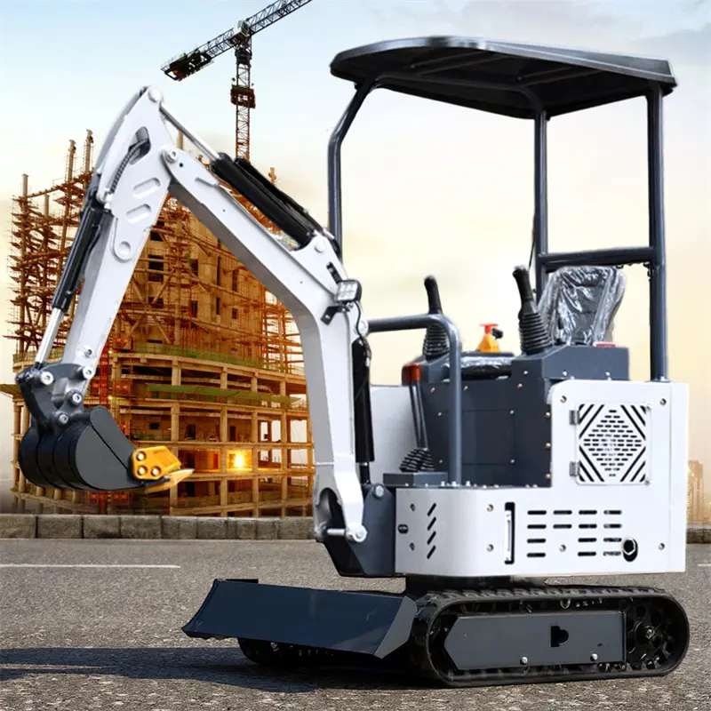 Transporthjul for kompakt gravemaskin: Øker mobiliteten på små plasser