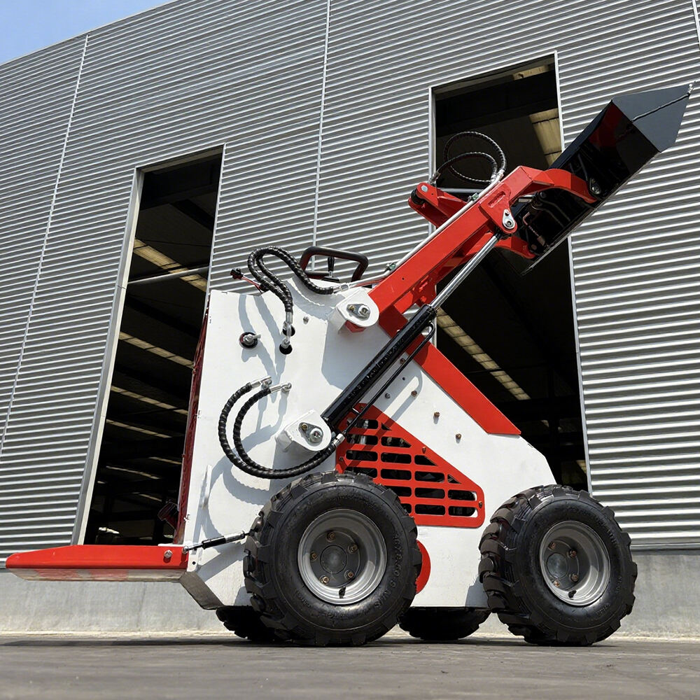 Hiệu quả và năng suất cao trong vận hành máy xúc lật nhỏ gọn