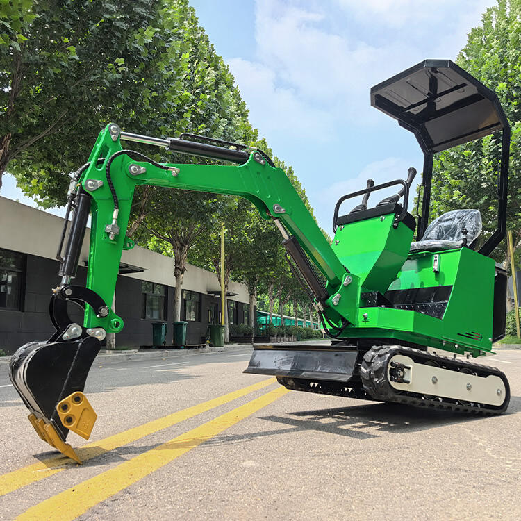 Prvnotřídní minibagry pro efektivní úklid pozemků