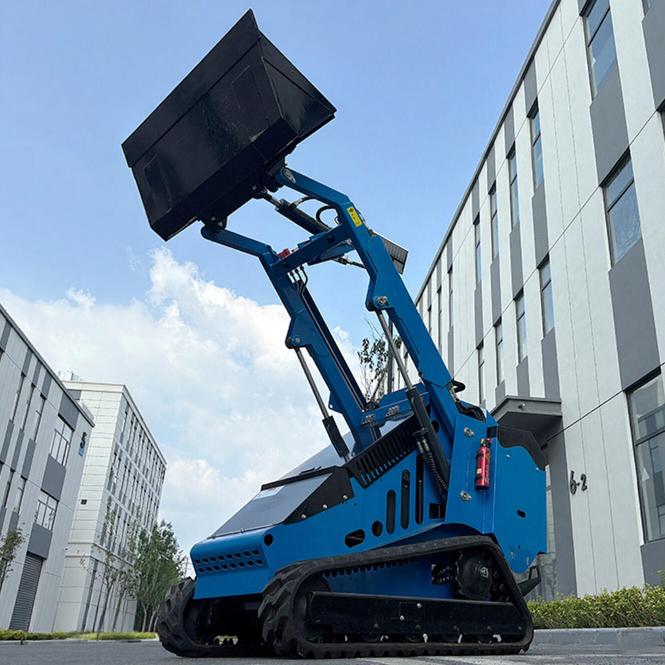 Máy xúc lật bánh xích đáng tin cậy cho sử dụng lâu dài