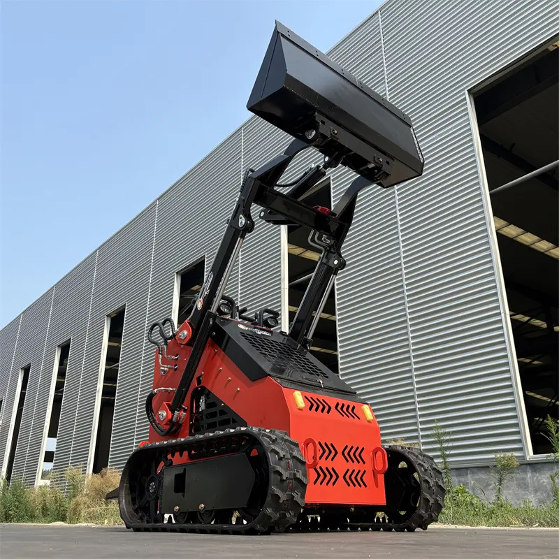 محمل مسار مدمج: ضغط الأرض لتجنب إتلاف العشب