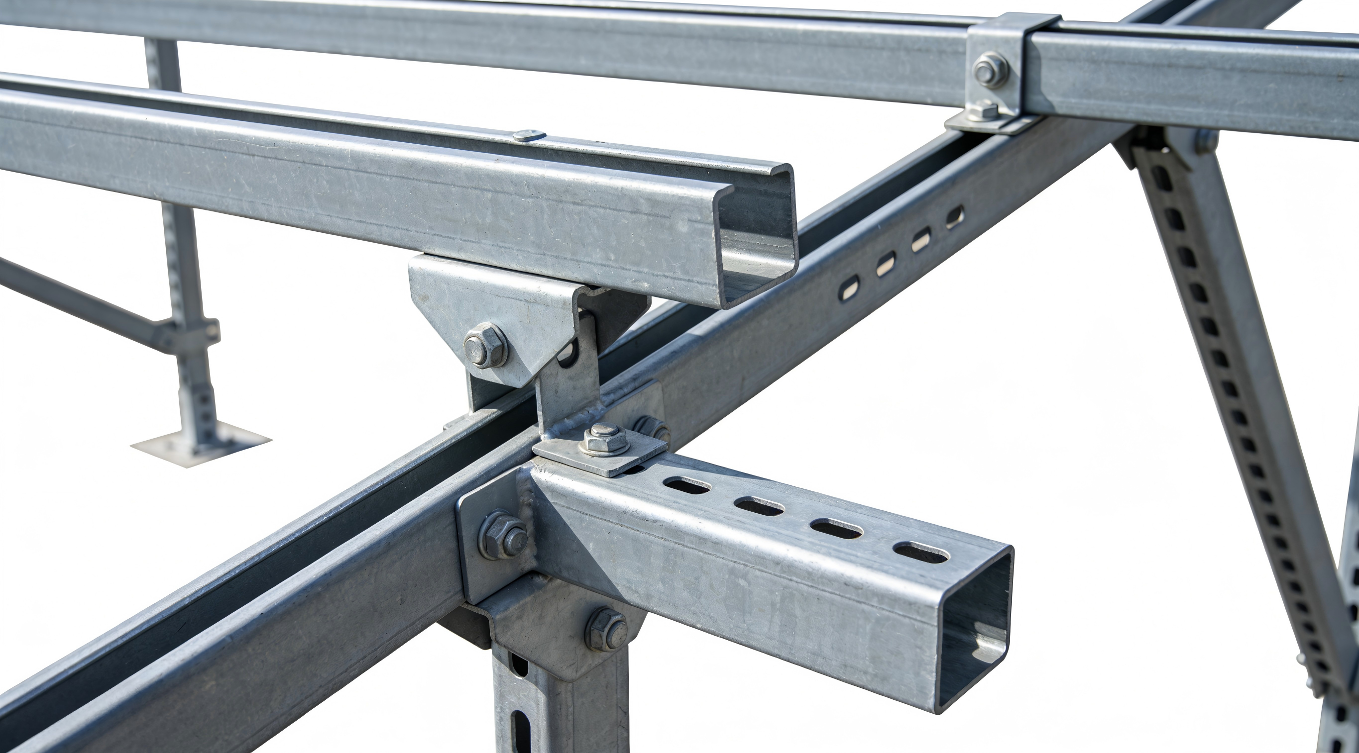 Steel Support Structure for Solar Mounting Systems