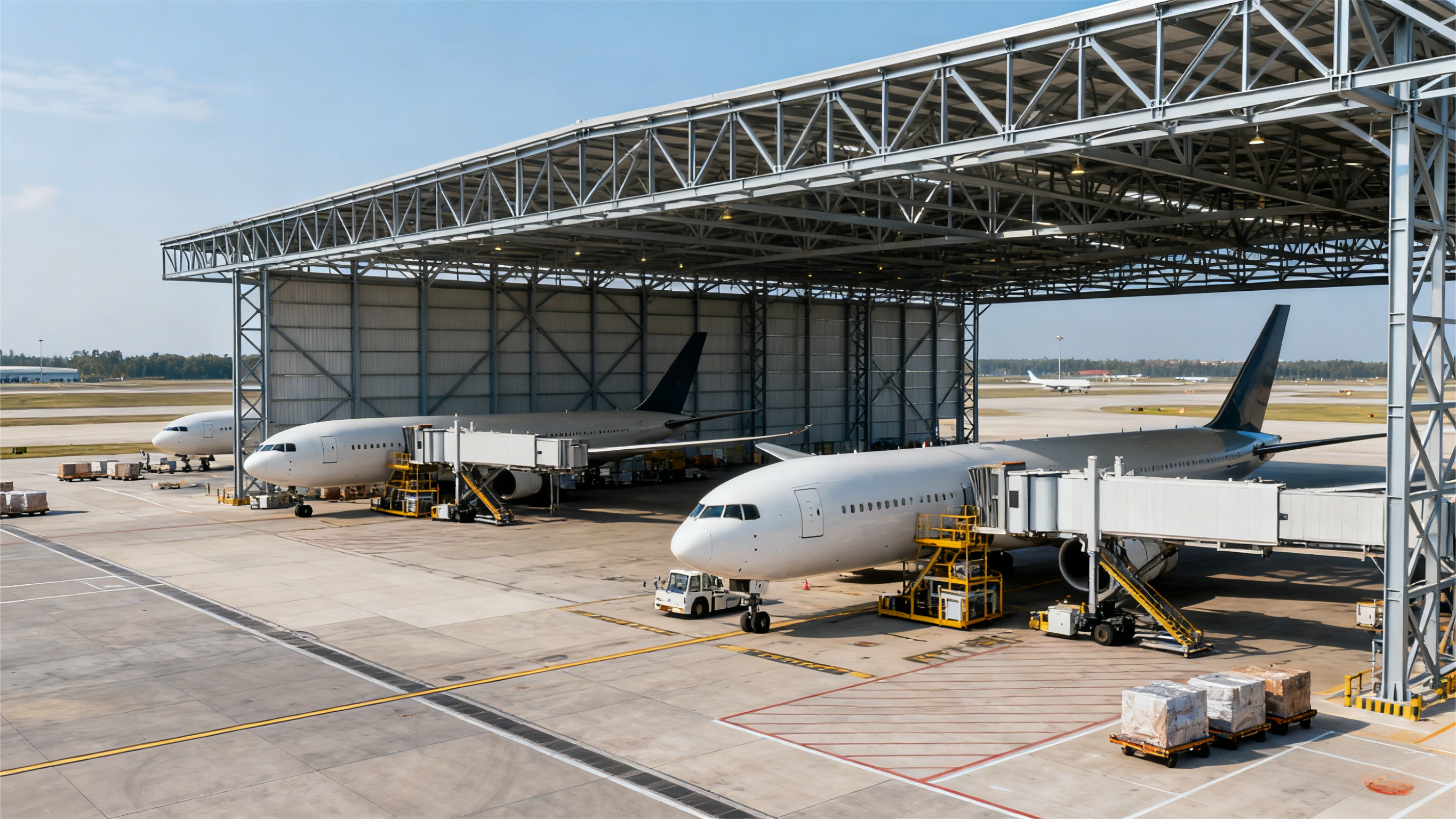  Unmatched Durability and Precision in Custom Airport Steel Frames