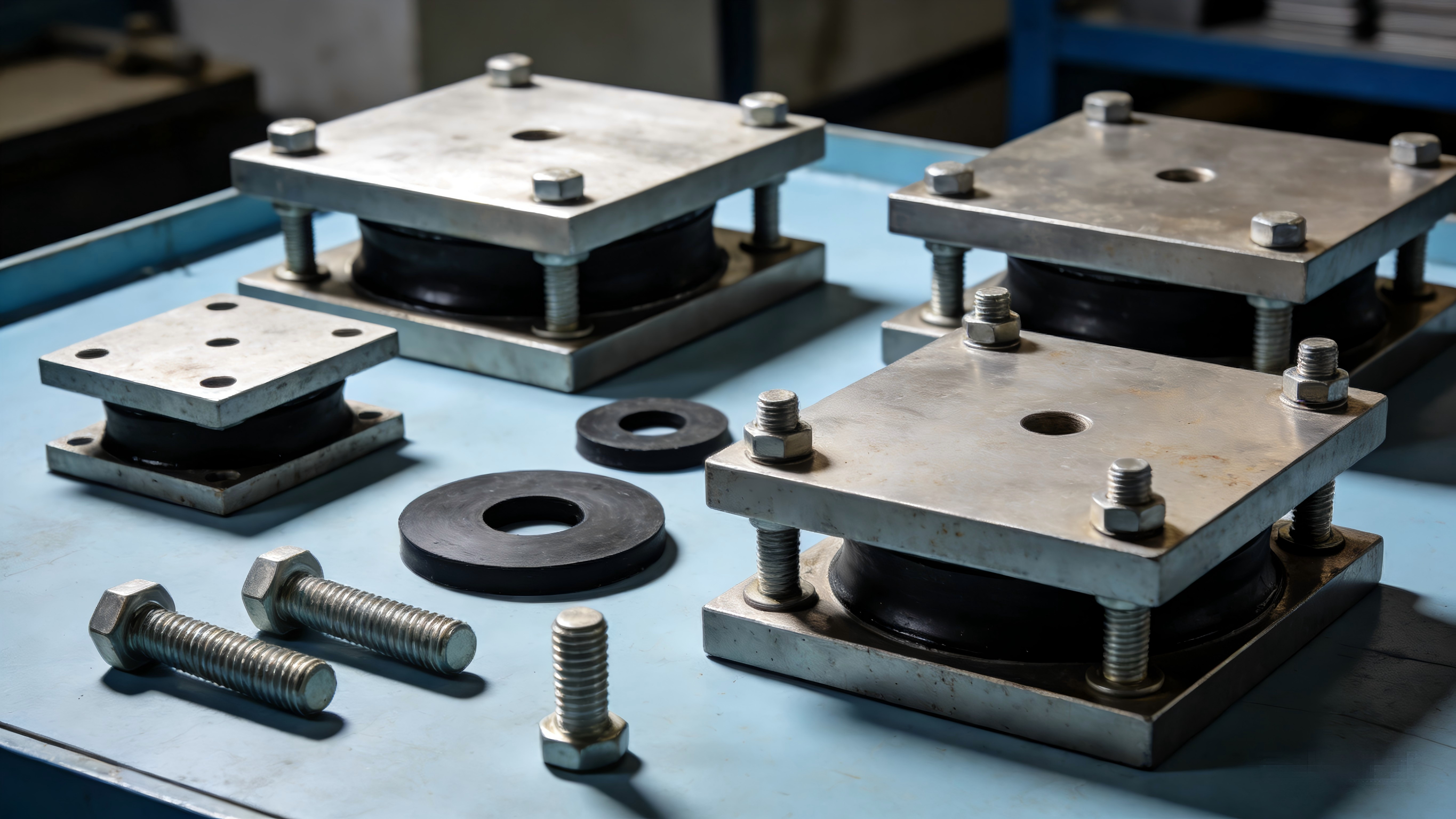 Steel Structure Bridge Bearings: EN/ASTM-Compliant, 50-Yr Design Life ...