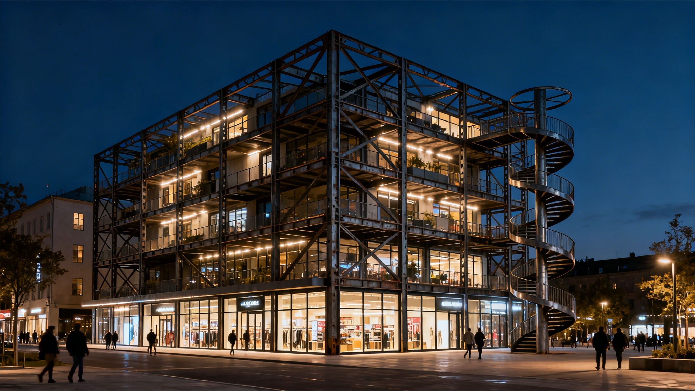 Multi-story Steel Building