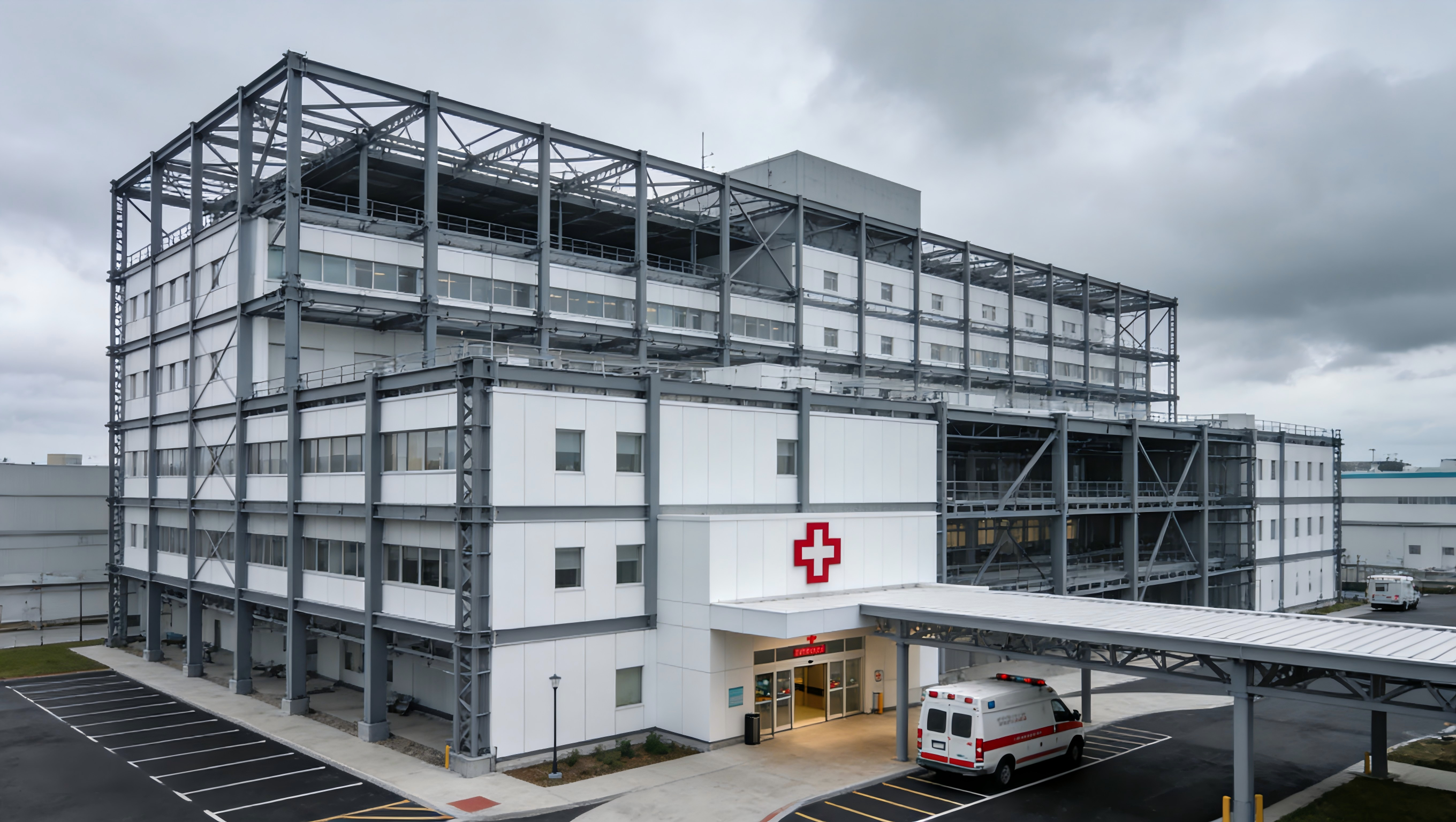 Prefabricated Hospital Building: ISO-Certified, 60% Faster Deployment ...
