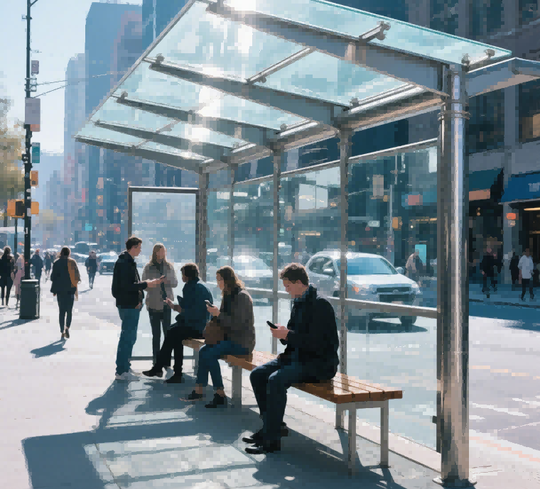 Steel Structure BRT Station