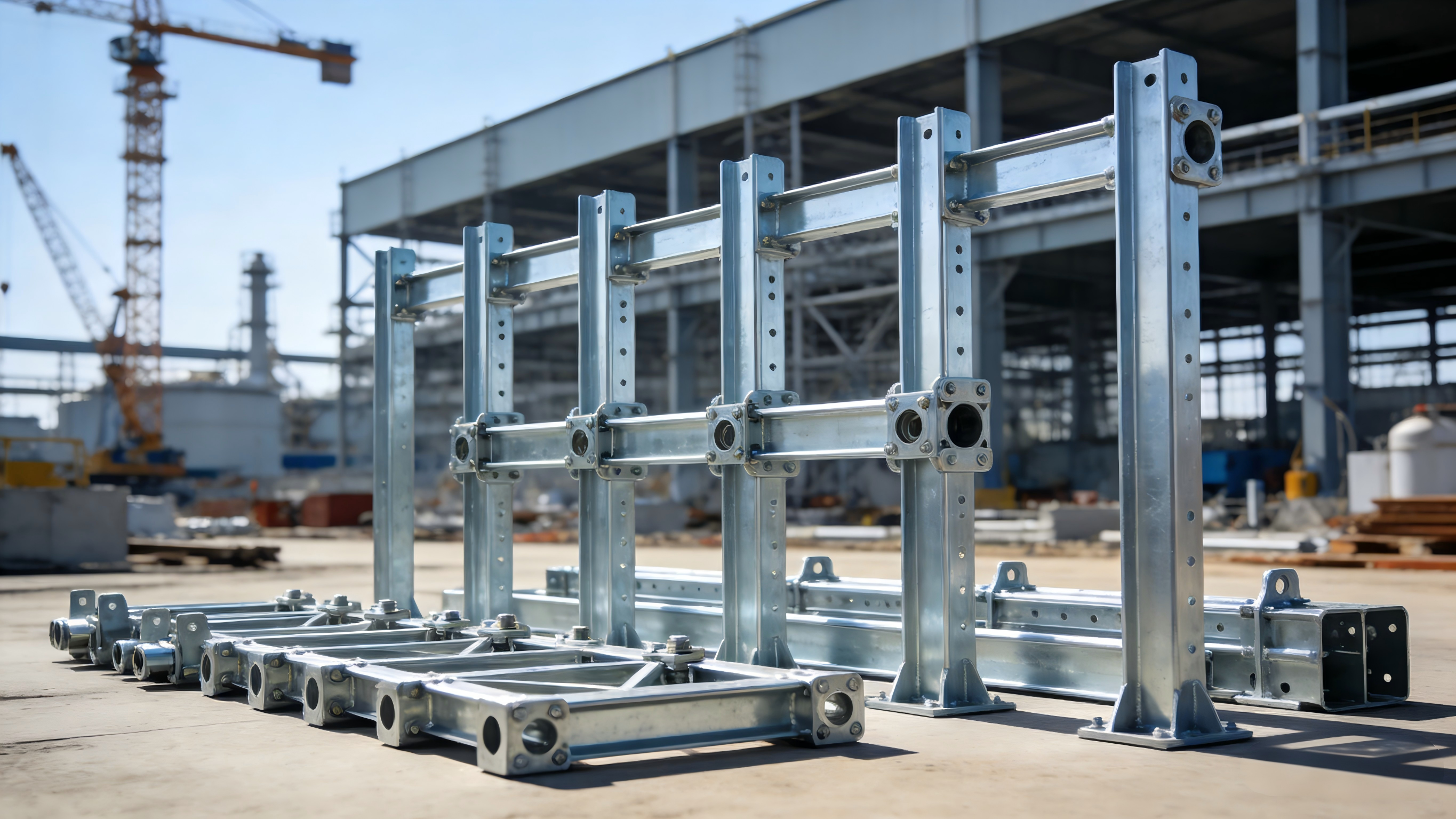 海外EPCプロジェクト向けモジュラー鋼製フレームシステム