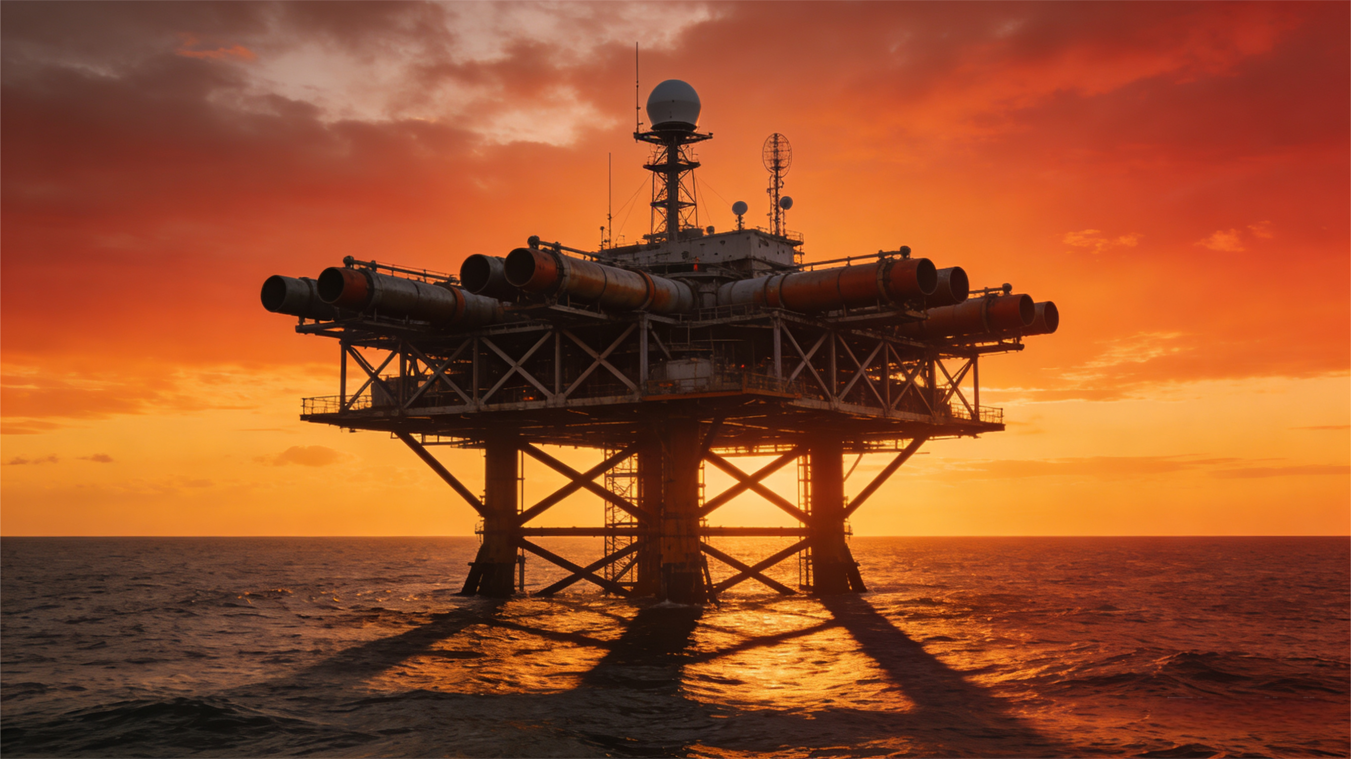 Steel structure offshore platform