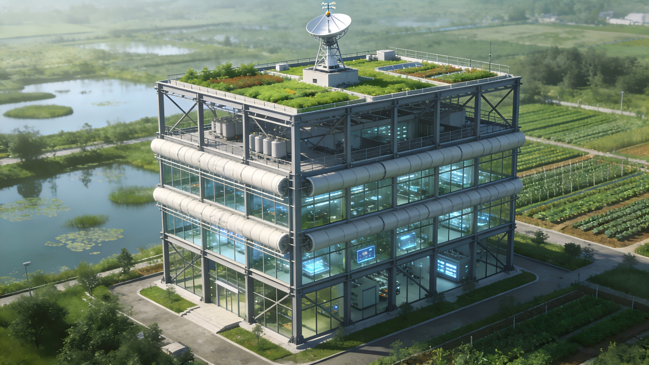 Экологичный зеленый тип зданий: лидер будущего устойчивого строительства