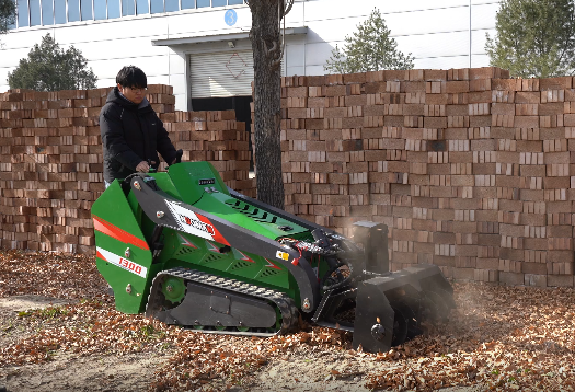 Skid Steer Loader in Operation