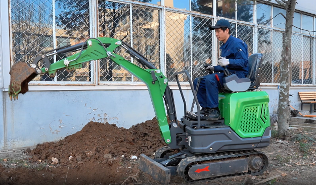 Green Excavator