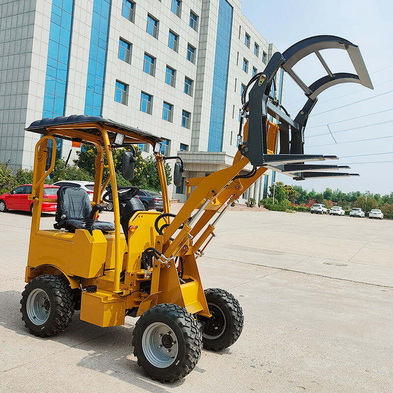 Low Price High Efficient Yellow 0.4 Ton Electric Loader Good Quality Good Sale