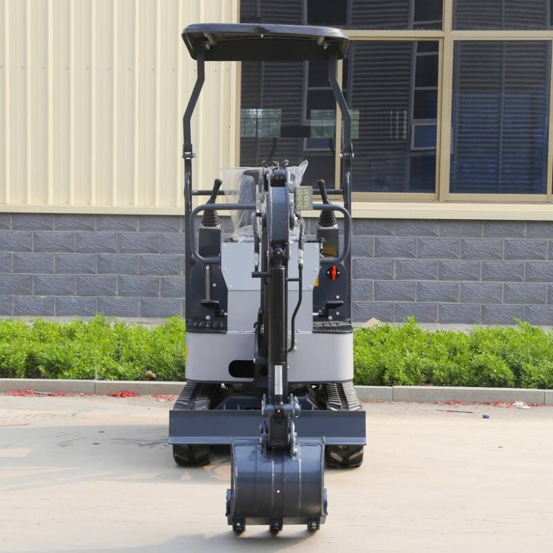 NM-12 Best Quality 1.2 Ton Grey Rugged and Durable Best Efficient Excavator With Upper Arm Side Swing Promotion on Sale