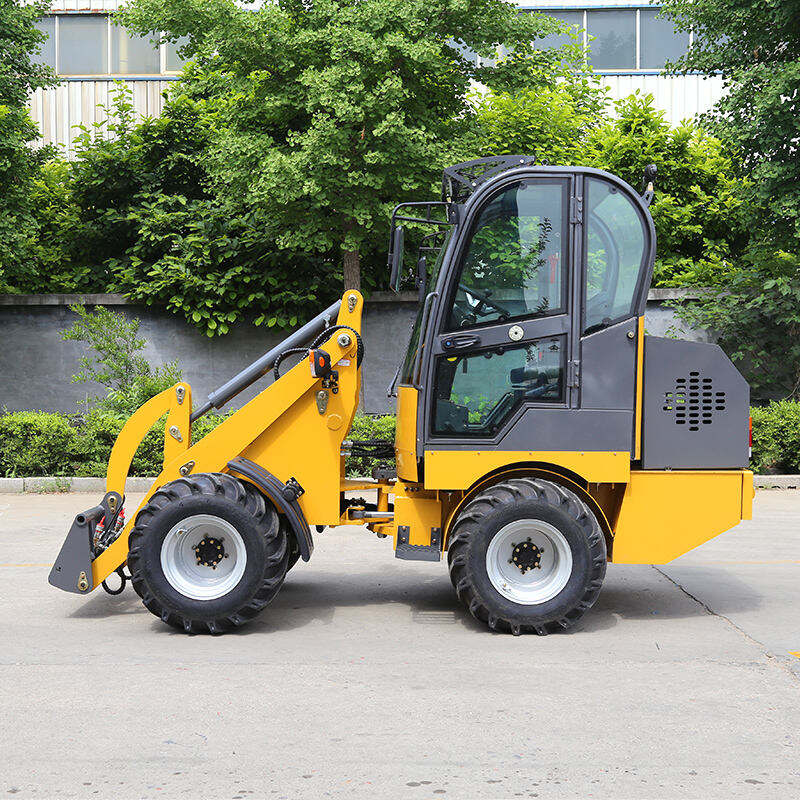 Cheap Price High Quality Electric Loaders Zero Emission Low Energy 1 Ton Yellow for Sale at Low Prices.