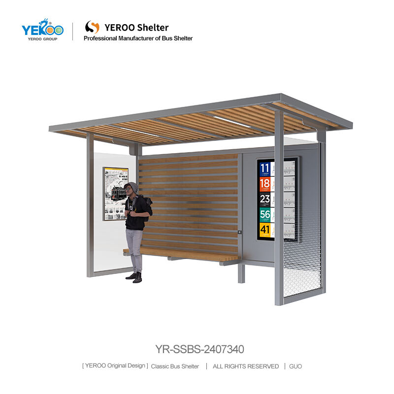 Solar Power Bus Shelter- YR-SSBS-2407340