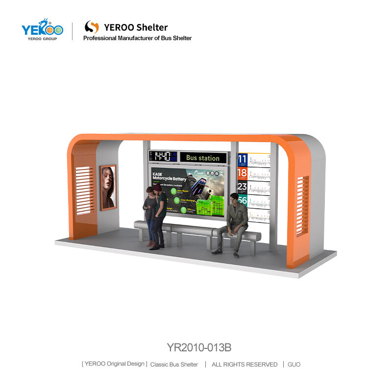 Bus Stop Shelter Factory- YR2010-013B