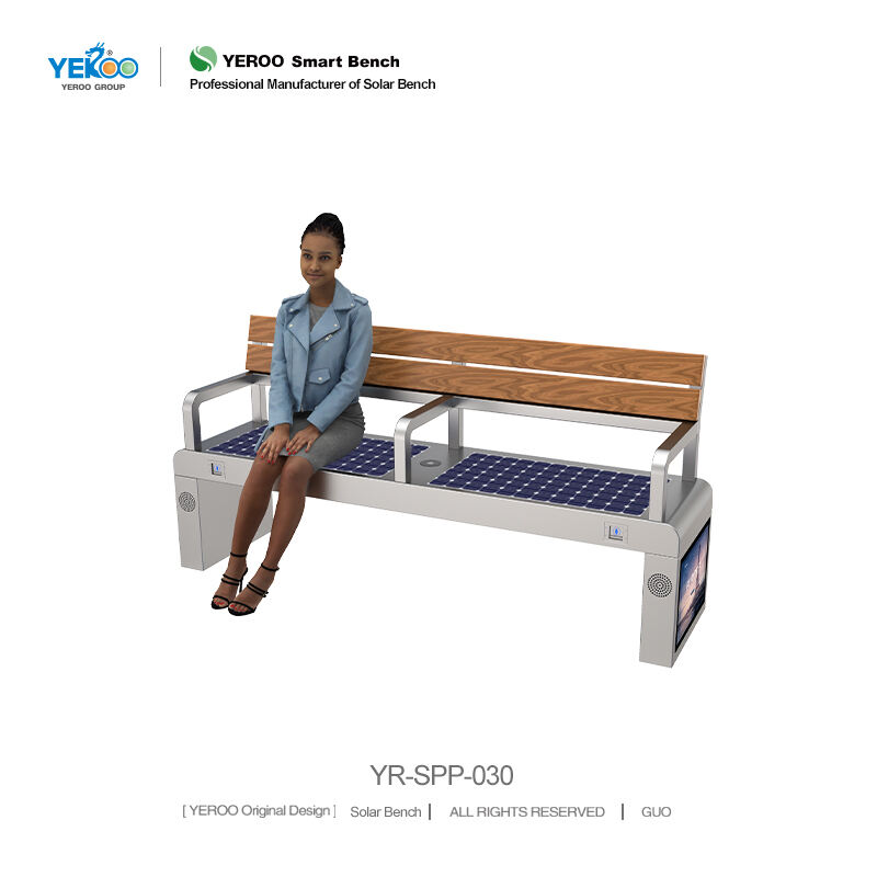 Solar Charging Bench- YR-SPP-030
